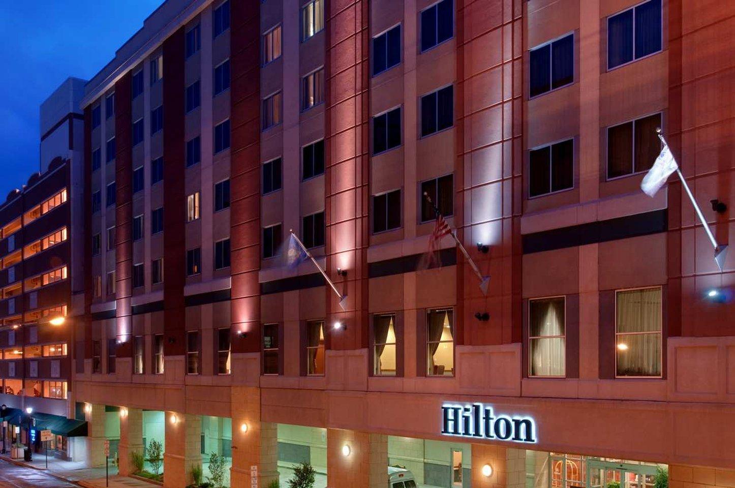 Hilton Scranton & Conference Center Hotel Esterno foto